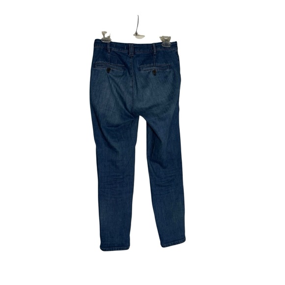 Anthropologie Pilcro & the Letterpress Mid-Wash Straight Blue Jeans Women 26 - Picture 3 of 7